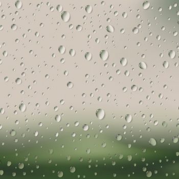 rain drops on window