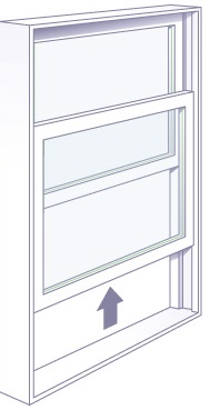 single hung window style