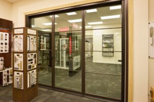 Agoura Sash & Door sliding door between showing areas - updated October 2025